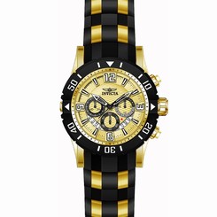 Invicta Watches : 23700 Gold Quartz Men Watch