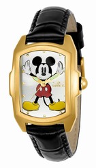 Invicta Watches : 23774 Silver Dial Fixed Yellow Gold-plated Band Women Watch