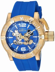 Invicta Watches : 23791 Blue Dial Stainless Steel Band Men Watch