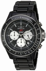 Invicta Watches : 23835 Black Dial Ceramic Band Men Watch