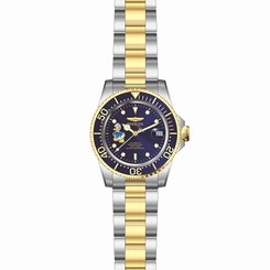 Invicta Watches : 24397 Blue Dial Stainless Steel Band Men Watch
