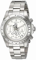 Invicta Watches : 24398 White Dial Stainless Steel Band Men Watch