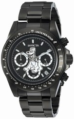 Invicta Watches : 24399 Black Dial Stainless Steel Band Men Watch