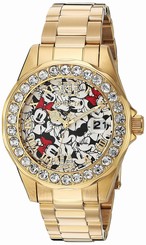 Invicta Watches : 24419 Disney Limited Edition Date Gold Tone Stainless Steel Women Watch