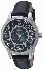 Invicta Watches : 24592 Black Mother Of Pearl Quartz Women Watch
