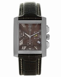 Guess Watches : 25035G3 Brown Dial Leather Band Men Watch
