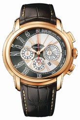 Audemars Piguet Watches : 26145OR.OO.D093CR.01 Automatic 18kt Rose Gold Silver Chronograph Dial Brown Crocodile Leather Band Men Watch