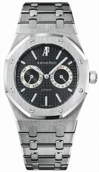 Audemars Piguet Watches : 26330ST.OO.1220ST.01 Automatic Brushed Stainless Steel Black Chronograph Dial Brushed Stainless Steel Band Men Watch