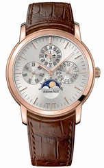 Audemars Piguet Watches : 26390OR.OO.D088CR.01 Automatic 18kt Rose Gold Silver Dial Brown Crocodile Leather Band Men Watch