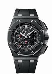 Audemars Piguet Watches : 26402CE.OO.A002CA.01 Automatic Chronograph Date Ceramic Case Black Rubber Men Watch