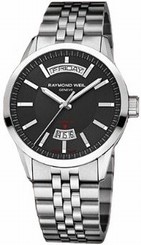 Raymond Weil Watches : 2720-ST-20001 Automatic Black Dial Stainless Steel Men Watch