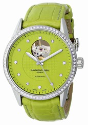 Raymond Weil Watches : 2750-SLS-64081 Green Automatic Women Watch