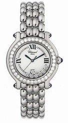 Chopard Watches : 278280-2004 Quartz Stainless Steel - Polished White Dial Stainless Steel -polished Band Women Watch