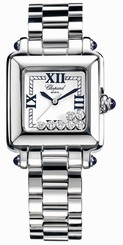 Chopard Watches : 278349-3006 Quartz Stainless Steel White Dial Stainless Steel Band Women Watch