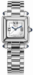 Chopard Watches : 278893-3006 Quartz Stainless Steel White Dial Stainless Steel -polished Band Women Watch