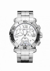 Chopard Watches : 288499-3003 Quartz Chronograph Date Diamond Stainless Steel Women Watch
