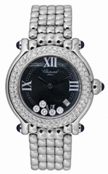 Chopard Watches : 288967-2001 Quartz Stainless Steel Mother Of Pearl Dial Stainless Steel Band Women Watch