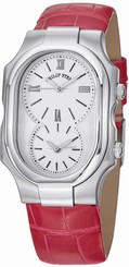 Philip Stein Watches : 2-NCW-APS Quartz White Dial Pink Leather Women Watch