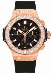 Hublot Watches : 301.PX.1180.RX.1104 Automatic Chronograph Date Bezel Decorated with 1.78ct Diamonds Men Watch