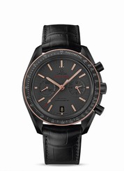 Omega Watches : 311.63.44.51.06.001 Co-Axial Chronometer Dark Side Of The Moon Black Leather Men Watch