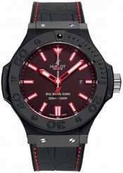 Hublot Watches : 322.CI.1123.GR Automatic Big Bang King Date Black Leather Men Watch