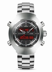 Omega Watches : 325.90.43.79.01.001 Quartz Multifunction Dial Titanium Men Watch