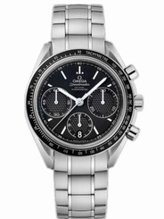Omega Watches : 326.30.40.50.01.001 40mm Automatic Chronometer Racing Black Dial Stainless Steel Case With Stainless Steel Bracelet Men Watch