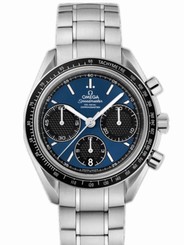 Omega Watches : 326.30.40.50.03.001 40mm Automatic Chronometer Racing Blue Dial Stainless Steel Case With Stainless Steel Bracelet Men Watch