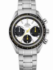 Omega Watches : 326.30.40.50.04.001 40mm Automatic Chronometer Racing White Dial Stainless Steel Case With Stainless Steel Bracelet Men Watch