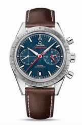 Omega Watches : 331.12.42.51.03.001 Automatic Chronometer Chronograph Date Brown Leather Men Watch