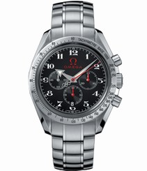 Omega Watches : 3581.50.00 Automatic Broad Arrow Black Dial Stainless Steel Case And Bracelet Men Watch