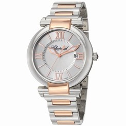 Chopard Watches : 388531-6002 Automatic Analog Date 18ct Rose Gold and Stainless Steel Women Watch