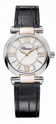 Chopard Watches : 388541-6001 Quartz Analog Date 18ct Rose Gold Leather Women Watch