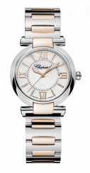 Chopard Watches : 388541-6002 Quartz Mother of Pearl Dial Date 18ct Rose Gold Stainless Steel Women Watch