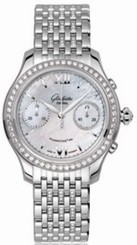 Glashutte Original Watches : 39-34-12-12-24 Automatic Stainless Steel Mother Of Pearl Dial Stainless Steel Polished Band Women Watch