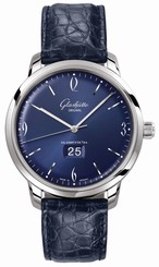 Glashutte Original Watches : 39-47-06-02-04 Blue Automatic Self Winding Men Watch