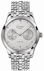 Glashutte Original Watches : 39-58-02-02-14 Automatic Stainless Steel Silver Dial Stainless Steel Polished Band Men Watch