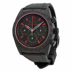 Tudor Watches : 42000CR-BKRS Automatic Chronograph Date Black Rubber Men Watch