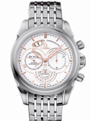 Omega Watches : 422.10.41.50.04.001 41mm Automatic Co-Axial Chronoscope White Dial Stainless Steel Case With Stainless Steel Bracelet Men Watch
