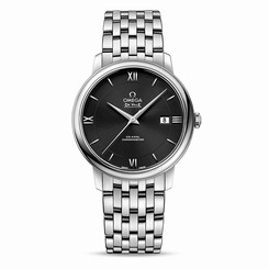 Omega Watches : 424.10.40.20.01.001 Black Dial Fixed Stainless Steel Band Men Watch