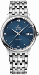 Omega Watches : 424.10.40.20.03.001 Blue Dial Stainless Steel Band Men Watch