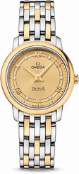 Omega Watches : 424.20.27.60.58.003 Champagne Battery Operated Quartz Women Watch