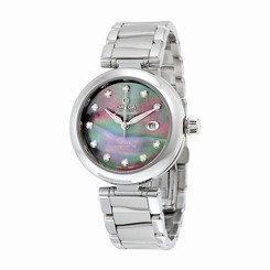 Omega Watches : 425.30.34.20.57.004 Black Mother Of Pearl Dial Fixed Stainless Steel Band Men Watch