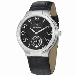 Philip Stein Watches : 42-FB-AB Quartz Black Dial Leather Women Watch