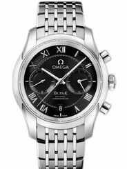 Omega Watches : 431.10.42.51.01.001 42mm Co-Axial Chronograph Black Dial Stainless Steel Case With Stainless Steel Bracelet Men Watch