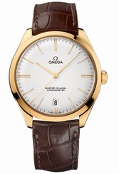 Omega Watches : 432.53.40.21.02.001 Manual Winding Date 18k Yellow Gold Case Brown Leather Men Watch