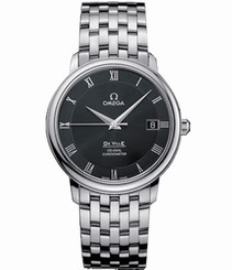 Omega Watches : 4574.50.00 36.5mm Automatic Prestige Black Dial Stainless Steel Case With Stainless Steel Bracelet Men Watch