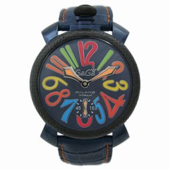 GaGa Milano Watches : 5016.4.NA Power reserve Skeleton Back Men Watch