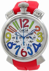 GaGa Milano Watches : 5050.1.RE Power reserve Stopwatch Men Watch