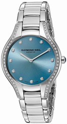 Raymond Weil Watches : 5132-STS-50081 Blue Dial Stainless Steel Band Women Watch